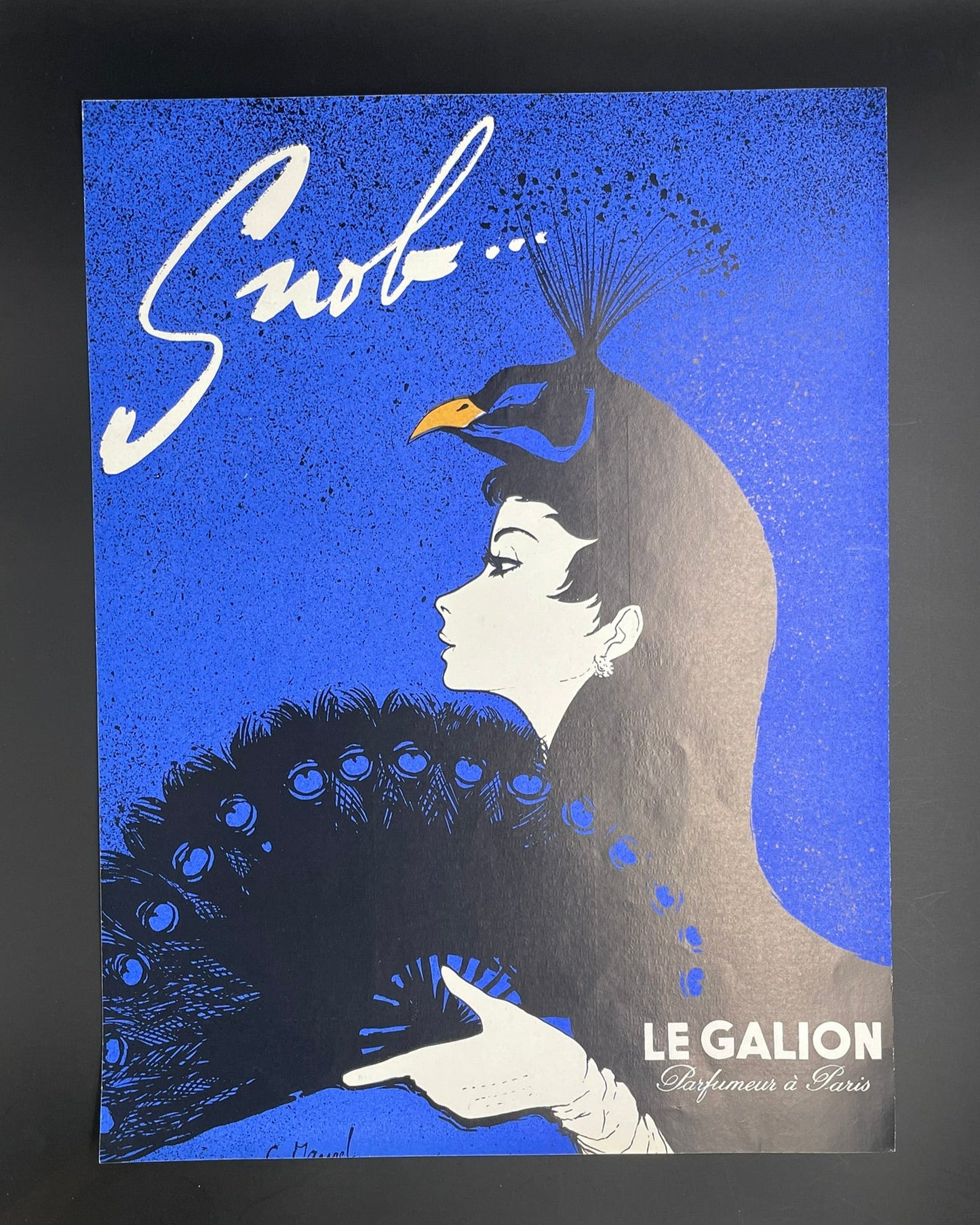 Publicité - Parfum - Le Gallion - Snob - 1956