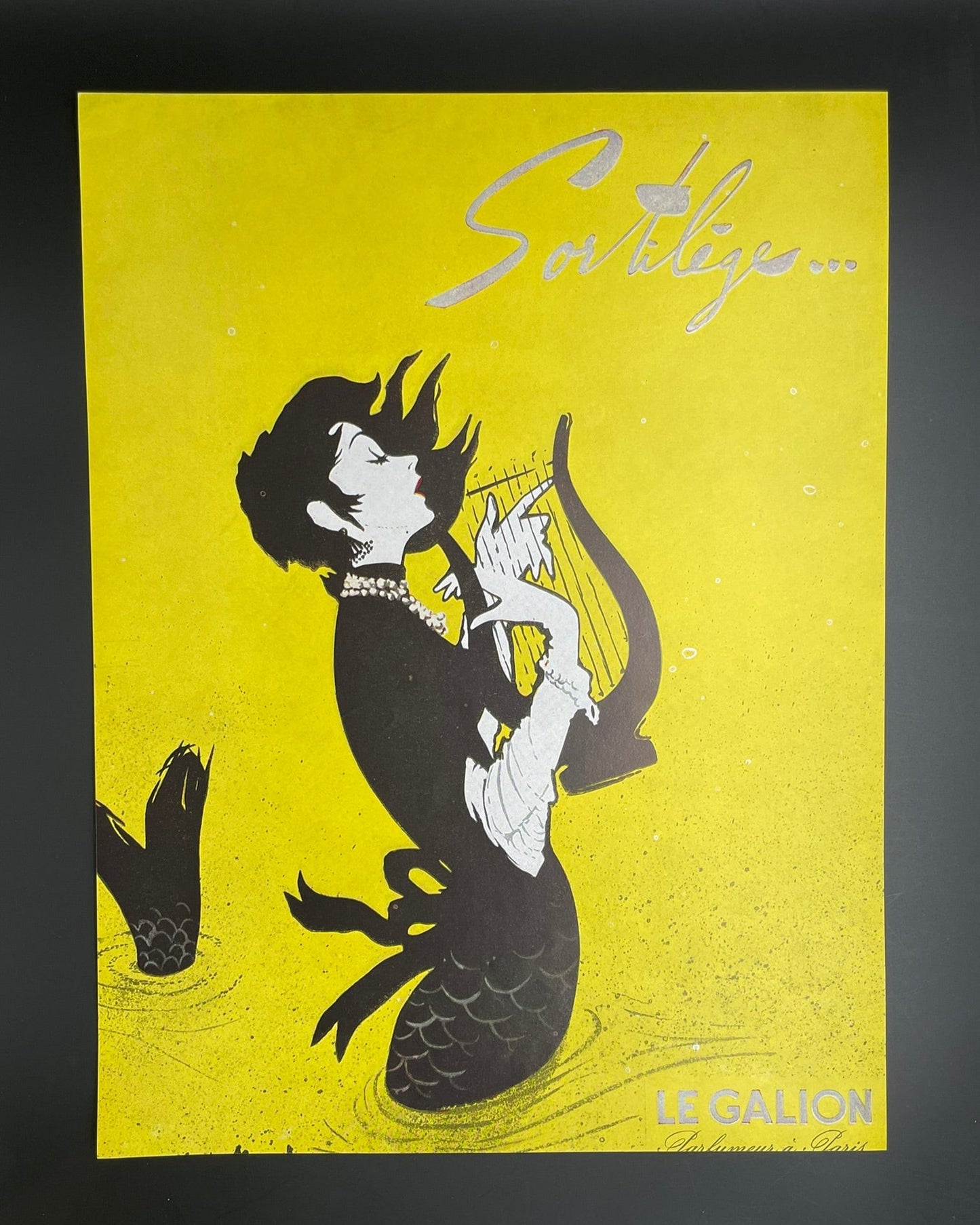 Publicité - Parfum - Le Gallion - Sortilège  1956