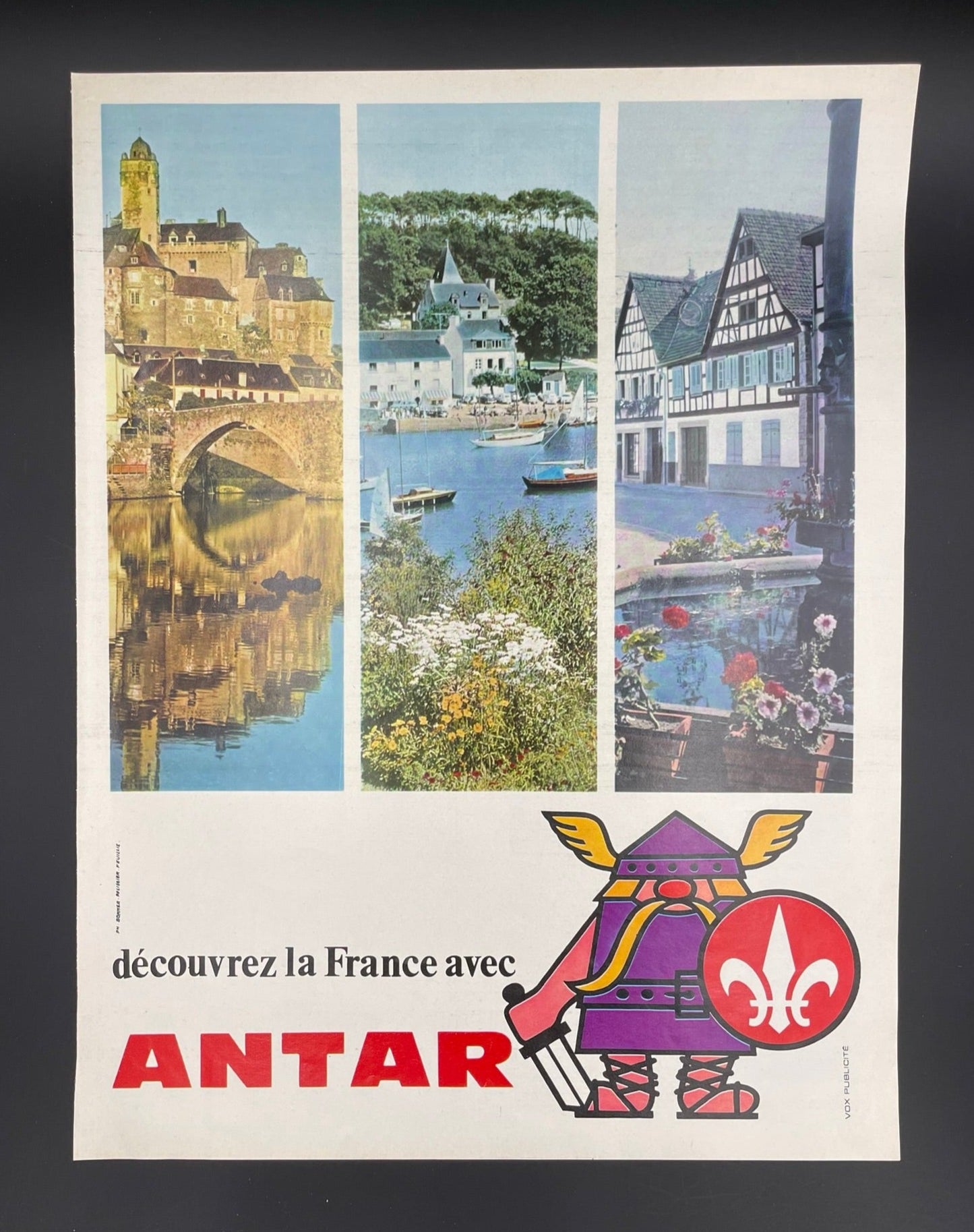 Publicité - Station Service - Antar - Antarix - 1966