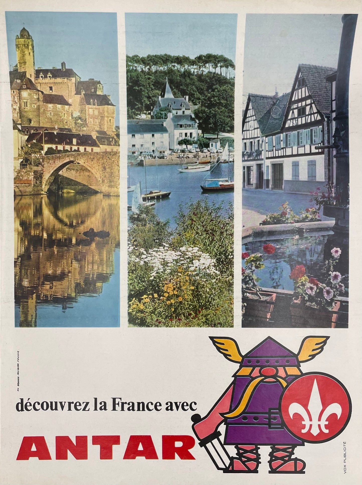 Publicité - Station Service - Antar - Antarix - 1966
