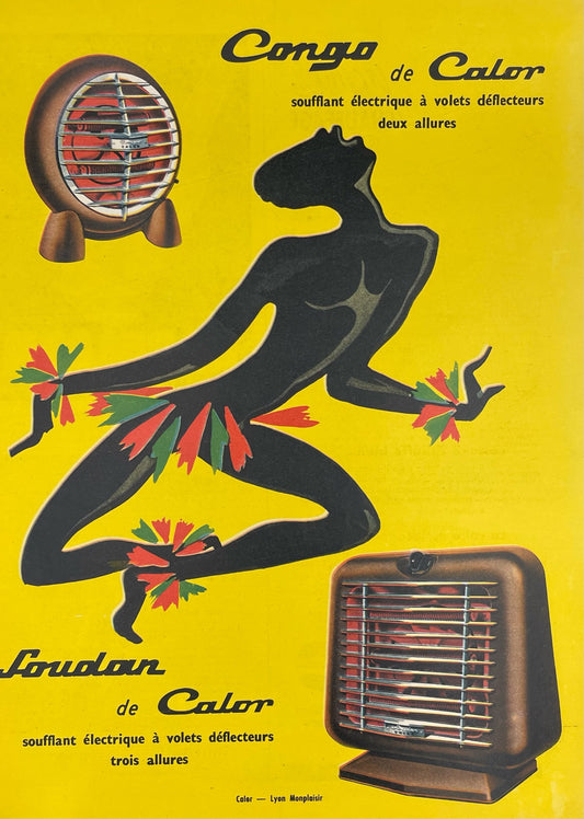 Publicité - Arts Ménagers - Calor - Soudan - 1953