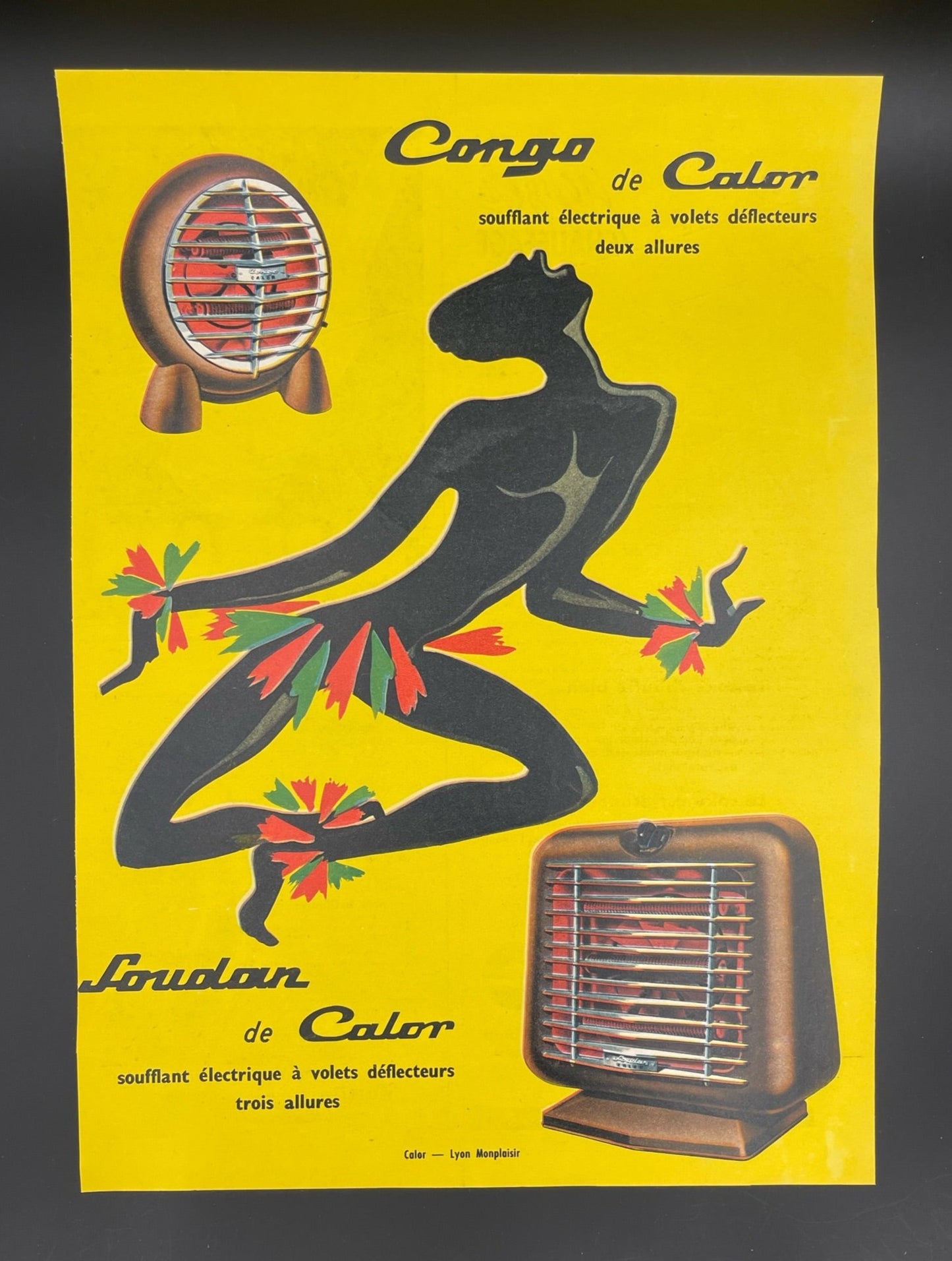 Publicité - Arts Ménagers - Calor - Soudan - 1953