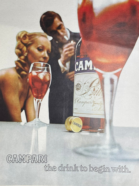 Publicité - Alcool - Campari - USA - 1969