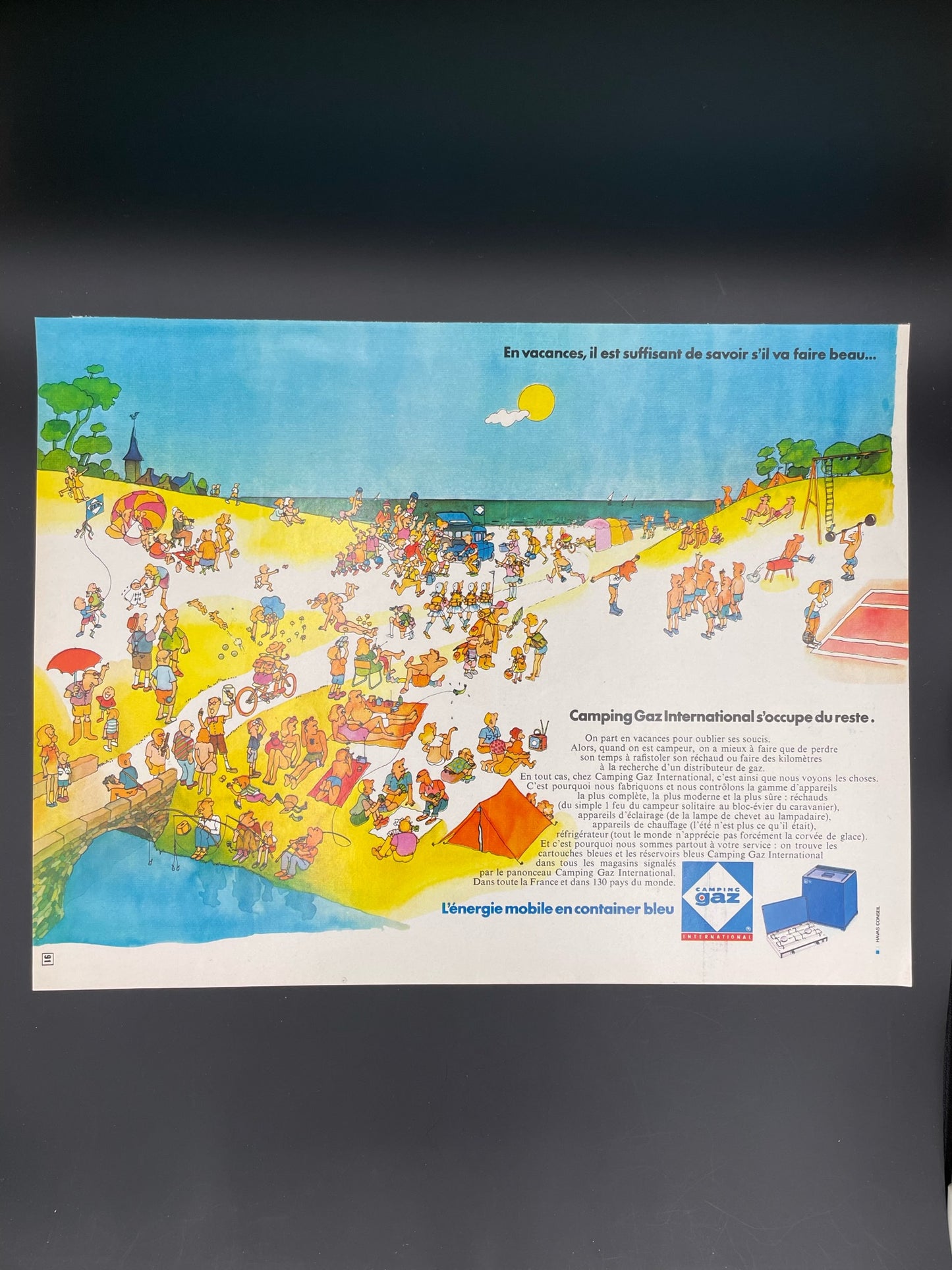Publicité - Camping - Camping Gaz - 1972