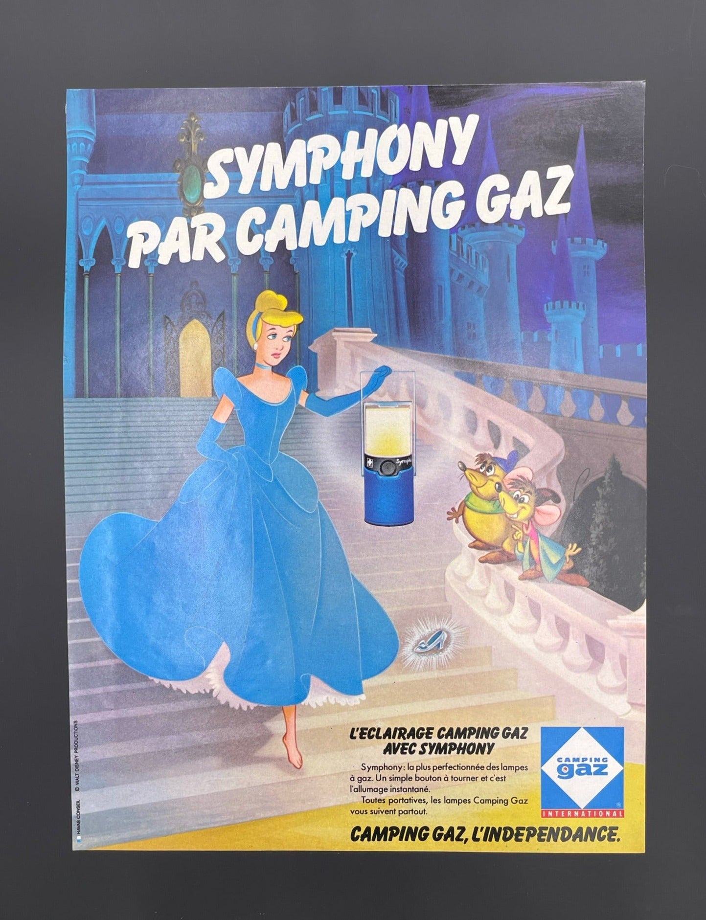 Publicité - Camping Gaz BD - Cendrillon - 1979