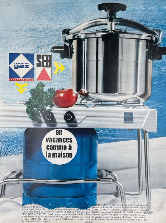Publicité - Camping - Camping Gaz - Seb - 1966
