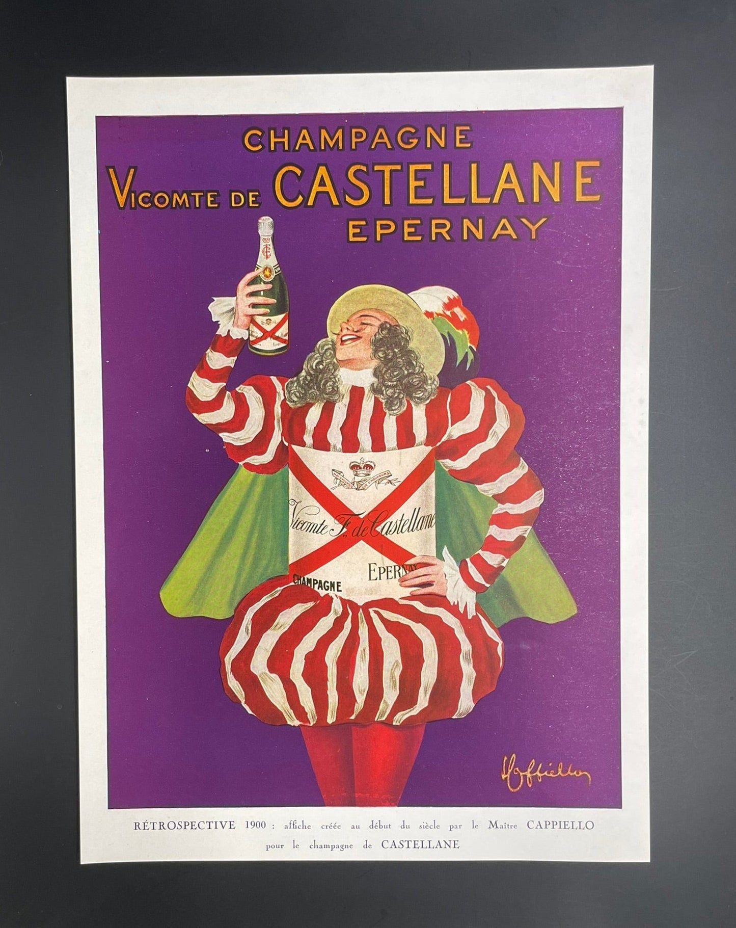 Publicité - Alcool - De Castellane - Cappiello - 1951