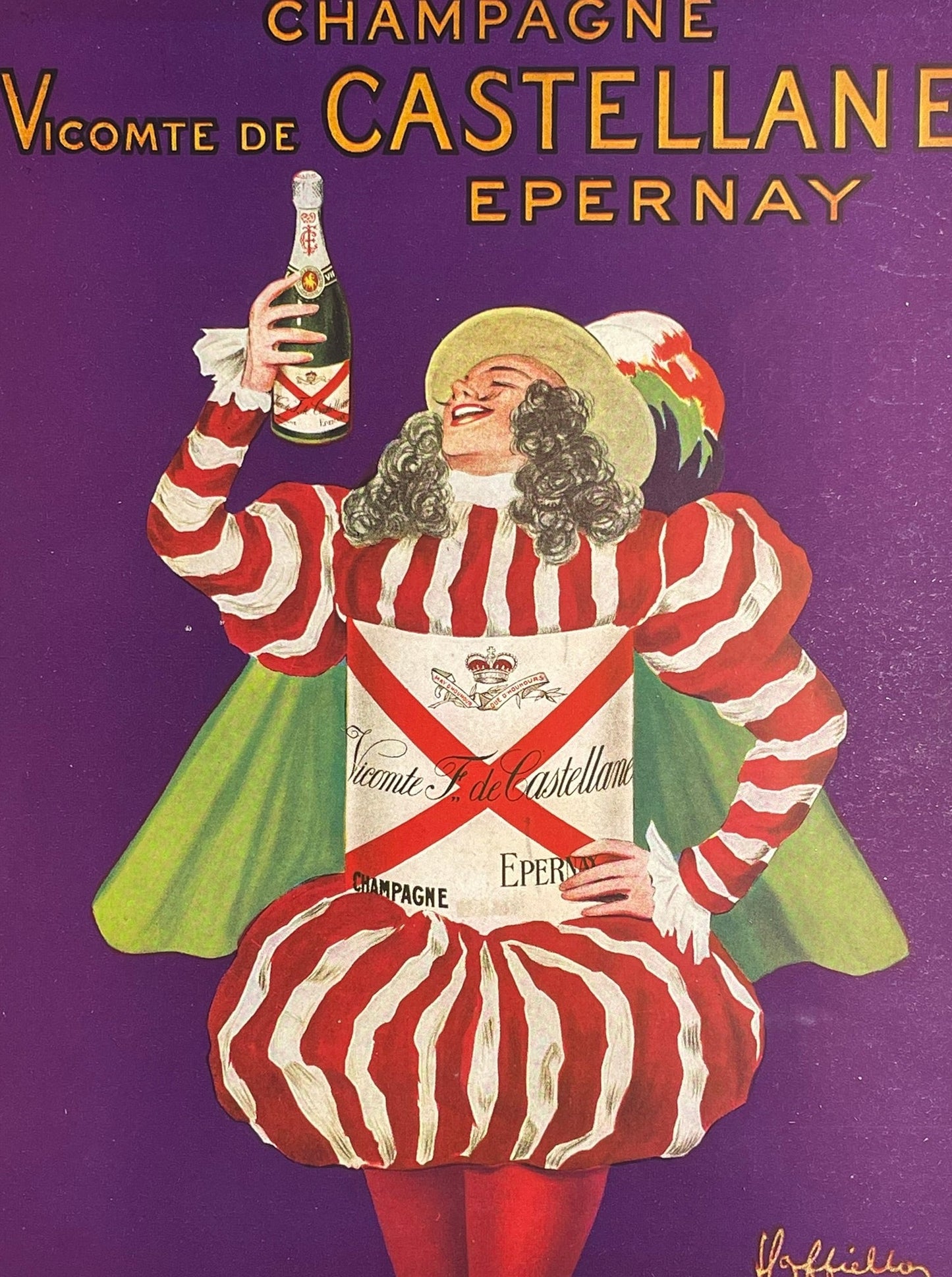 Publicité - Alcool - De Castellane - Cappiello - 1951