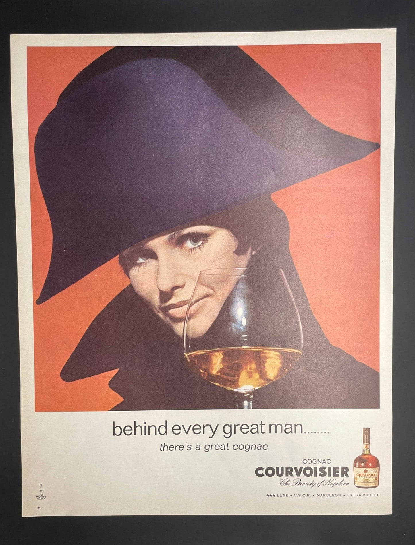 Publicité - Alcool - Courvoisier - GB - 1967