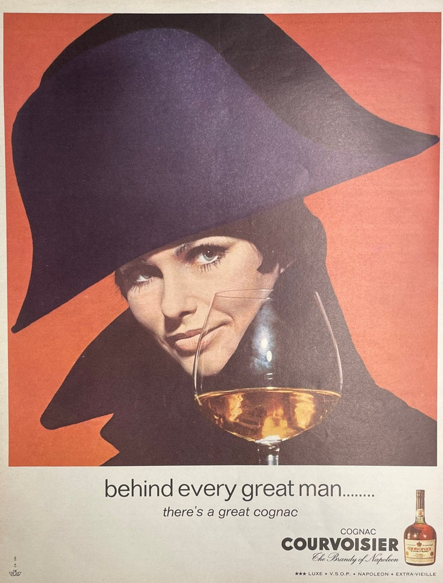 Publicité - Alcool - Courvoisier - GB - 1967