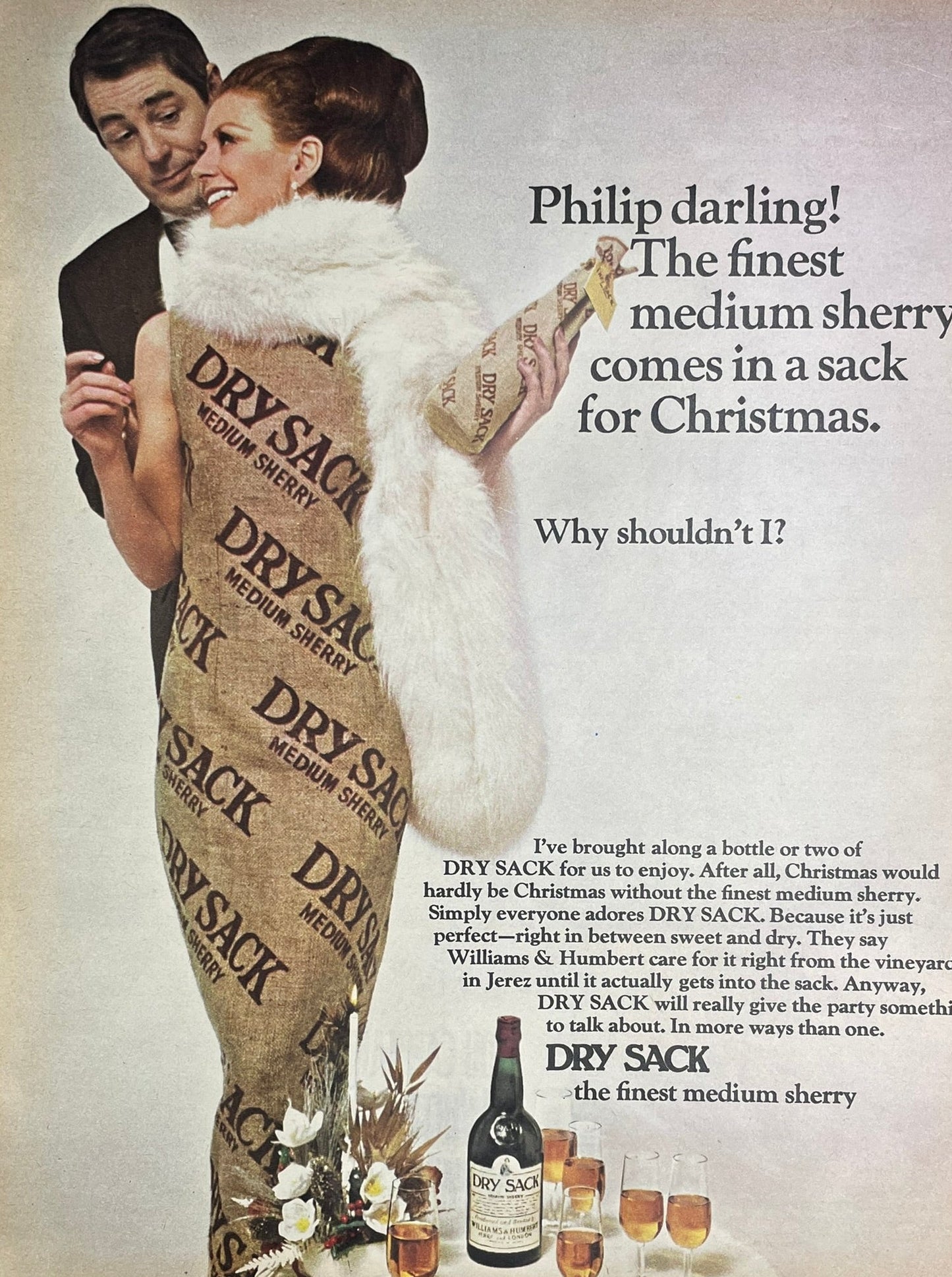 Publicité - Alcool - Dry Sack - GB - 1967