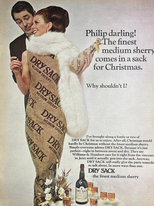 Publicité - Alcool - Dry Sack - GB - 1967