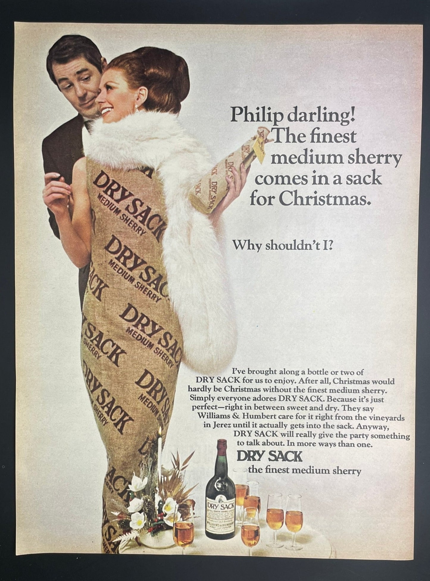 Publicité - Alcool - Dry Sack - GB - 1967