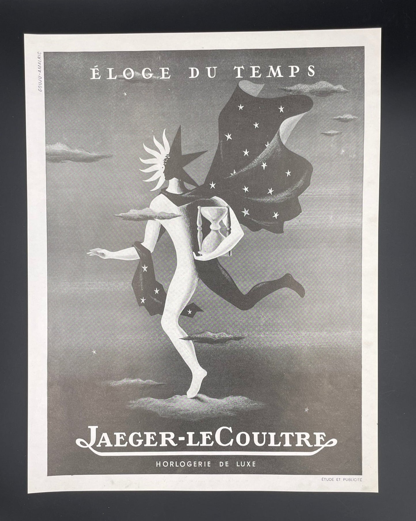 Publicité - Horlogerie - Jaeger-LeCoultre - 1947