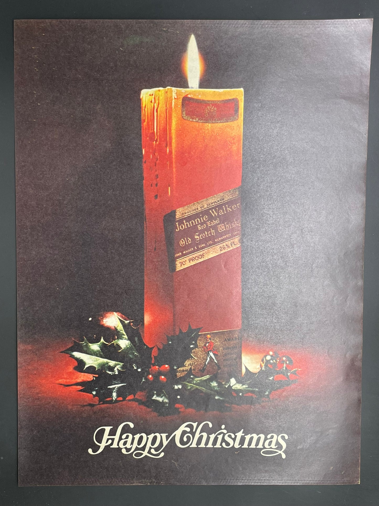 Publicité - Alcool - Jonnie Walker - Noël - GB - 1967