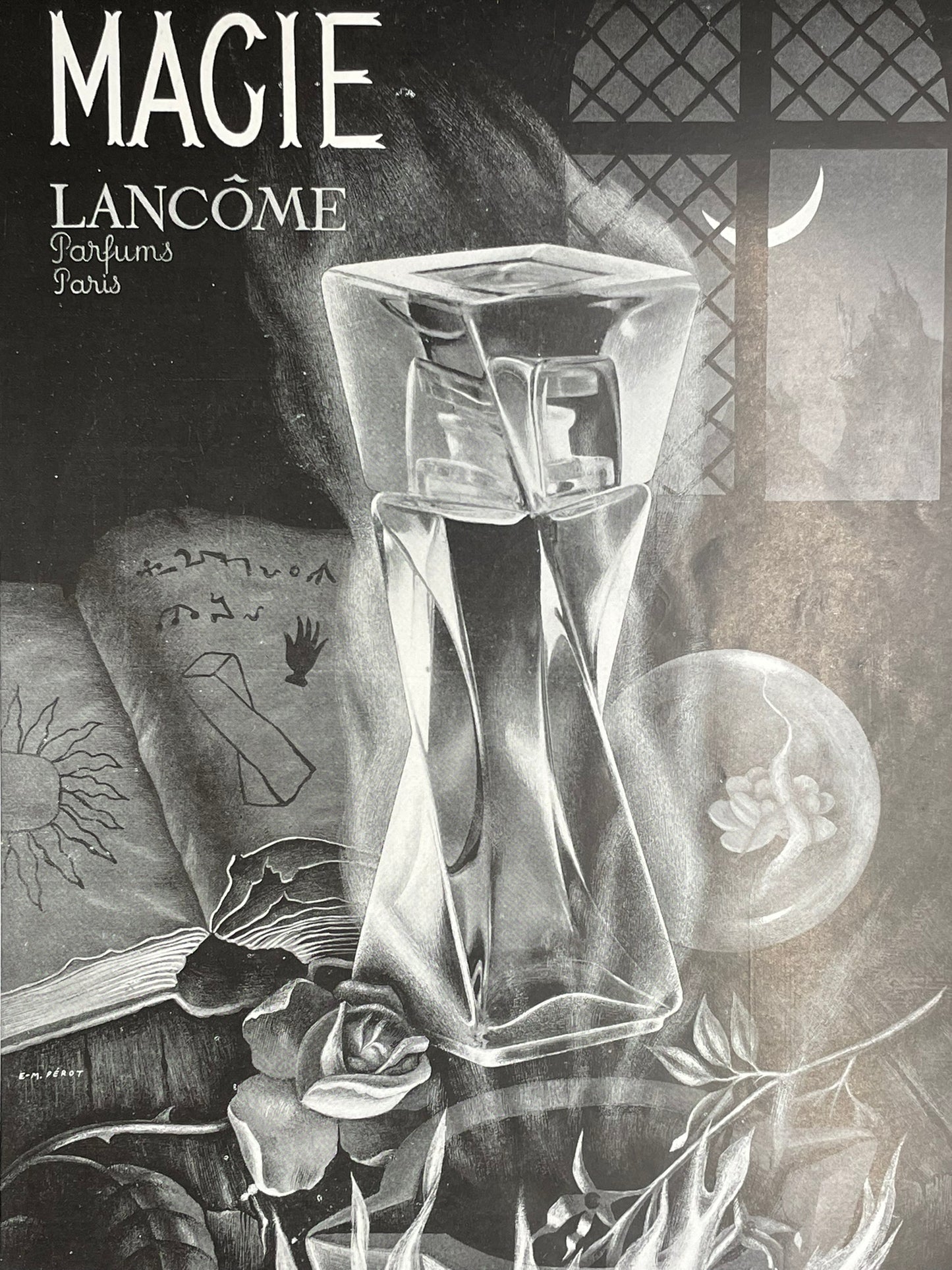 Publicité - Parfum - Lancôme - Magie - 1950