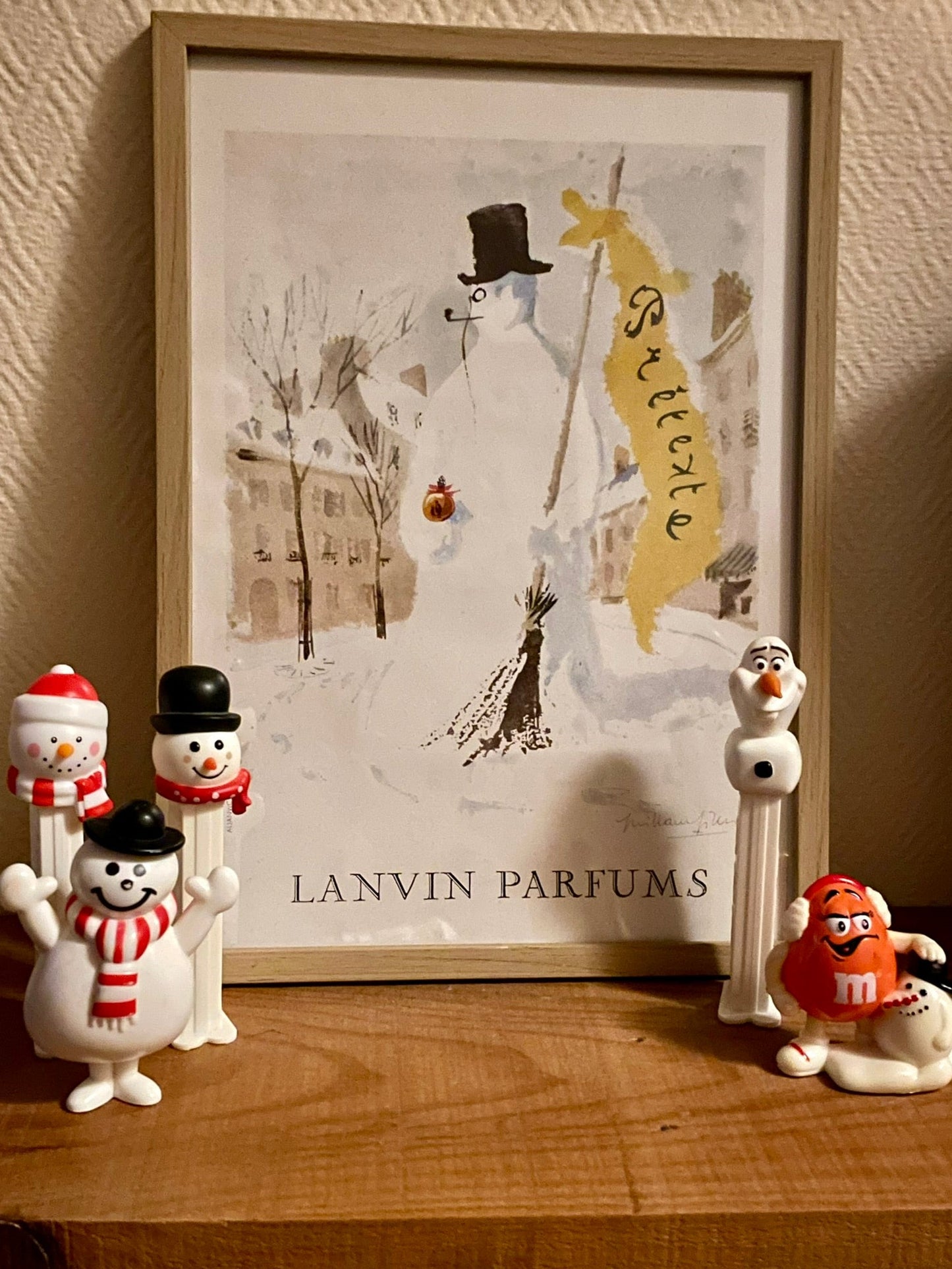 Publicité - Parfum - Lanvin - Prétexte - 1955