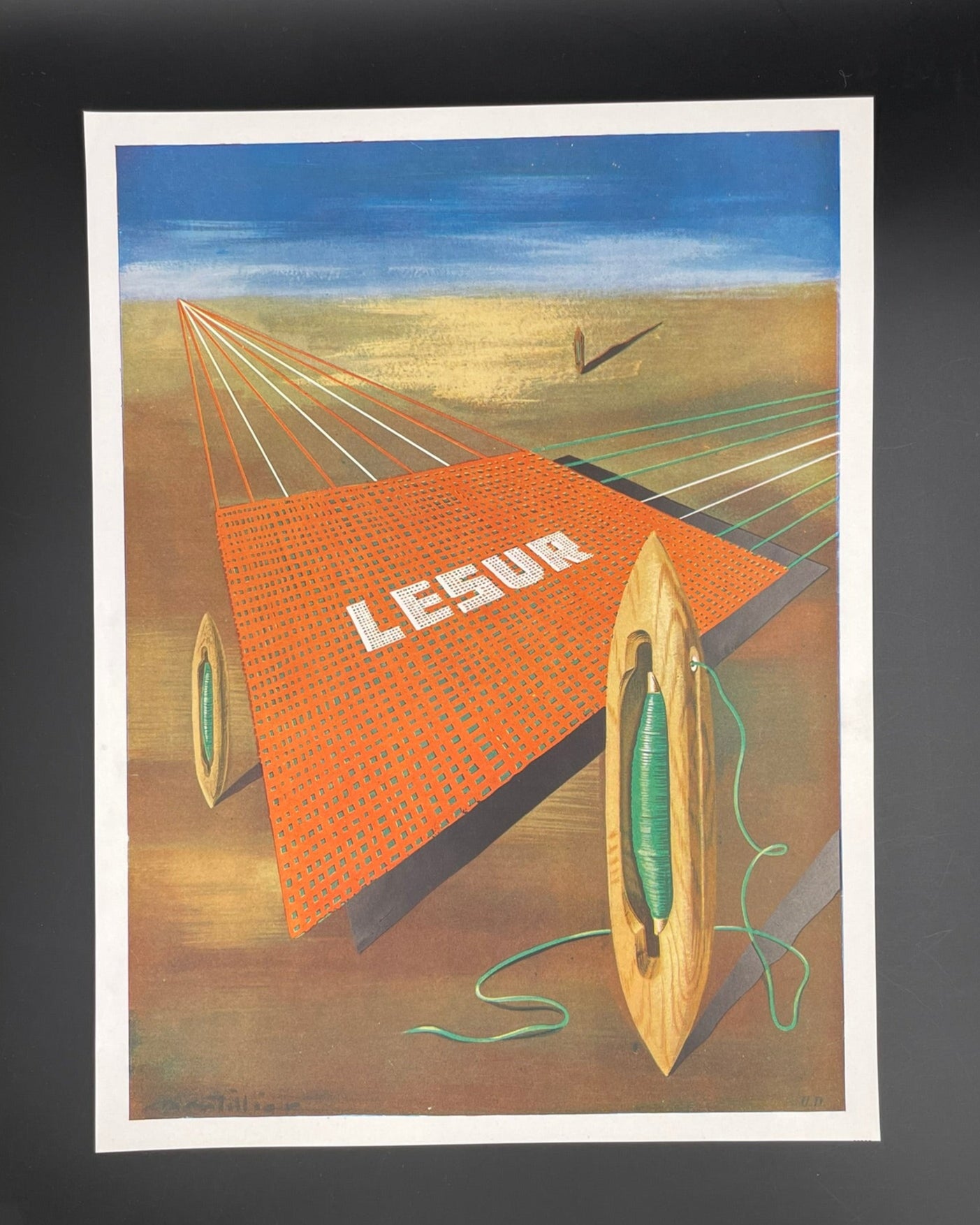 Publicité - Mode - Lesur - 1950