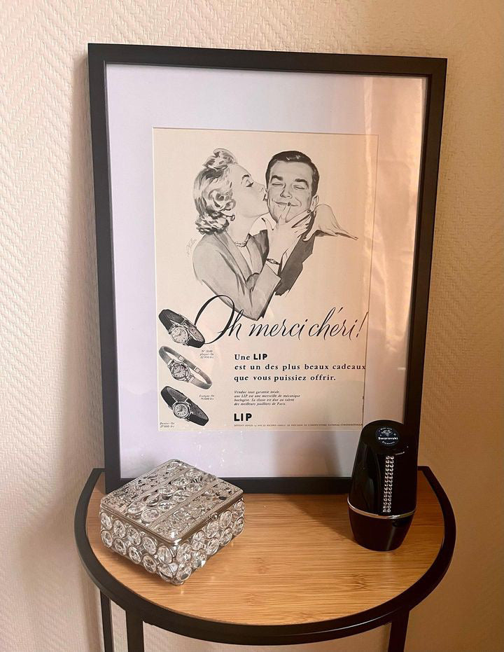 Publicité - Horlogerie - Lip - Keller - 1956