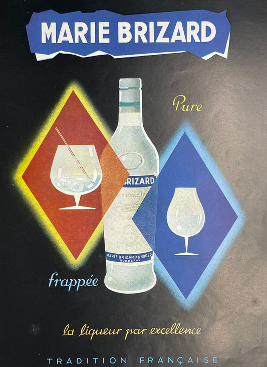 Publicité - Alcool - Marie Brizard - Bayhourst - 1953
