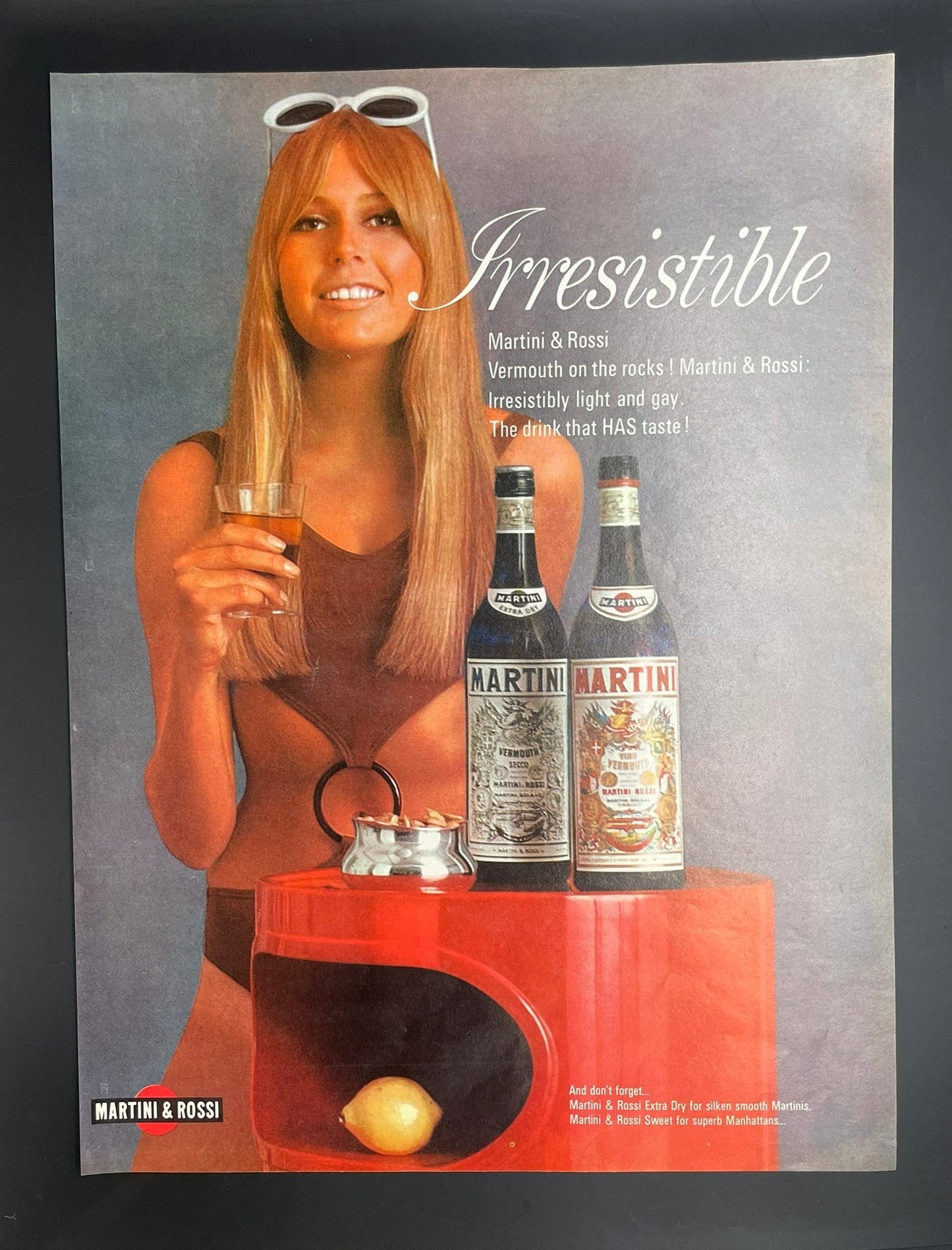 Publicité - Alcool - Martini - USA - 1967