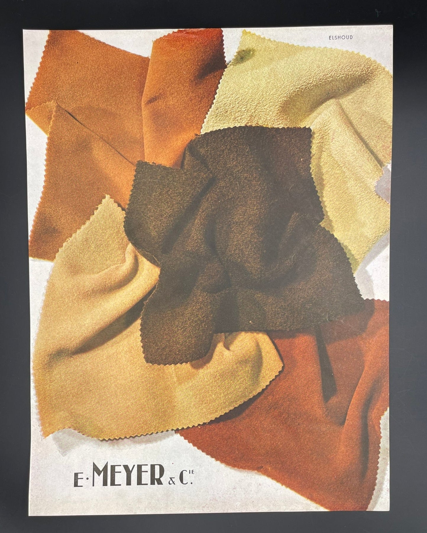 Publicité - Mode - Tissus Meyer - 1946