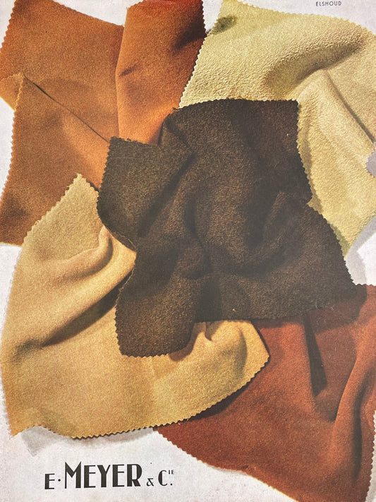 Publicité - Mode - Tissus Meyer - 1946