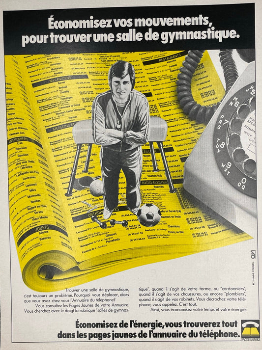 Publicité - Divers - Les Pages Jaunes - 1979