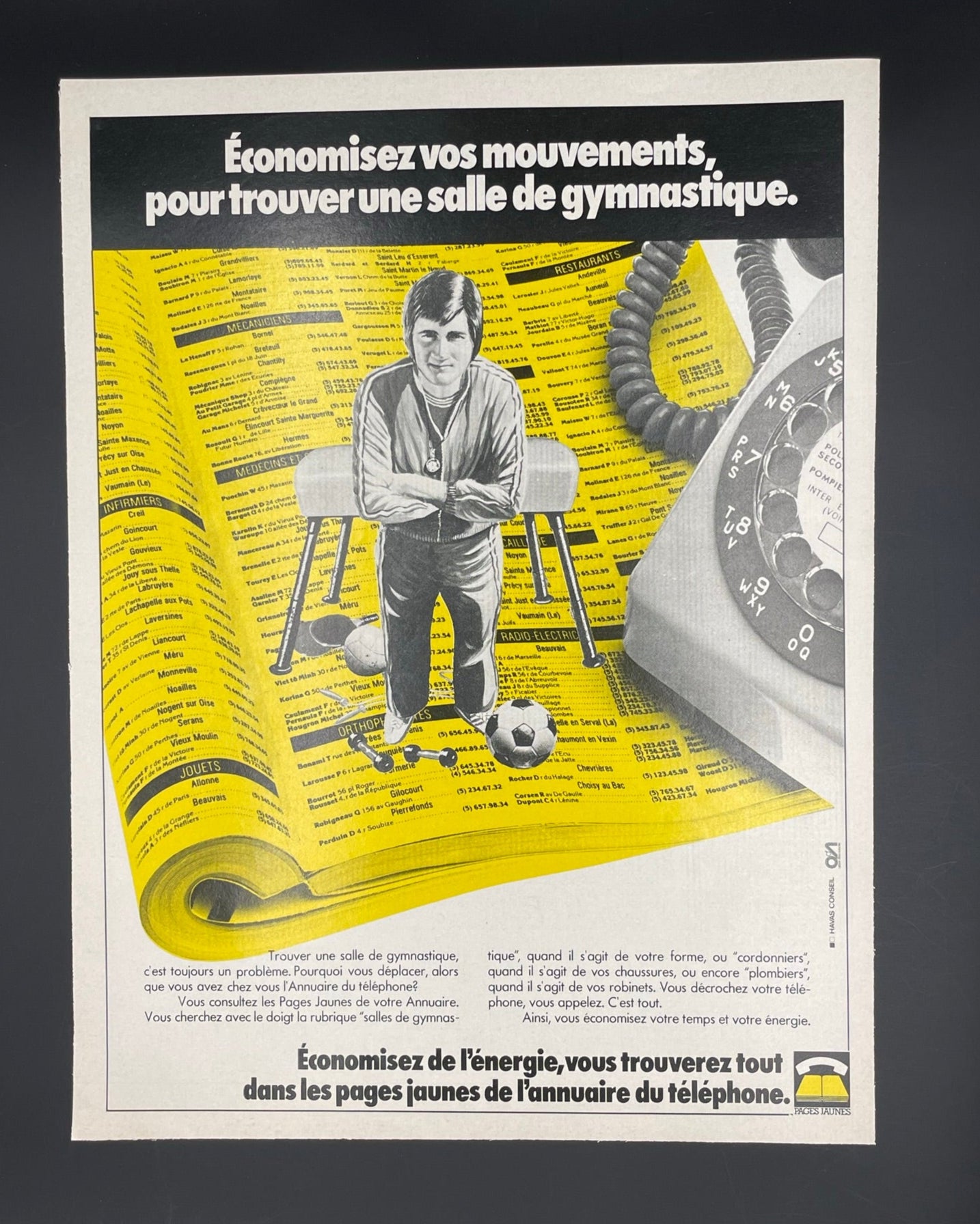 Publicité - Divers - Les Pages Jaunes - 1979