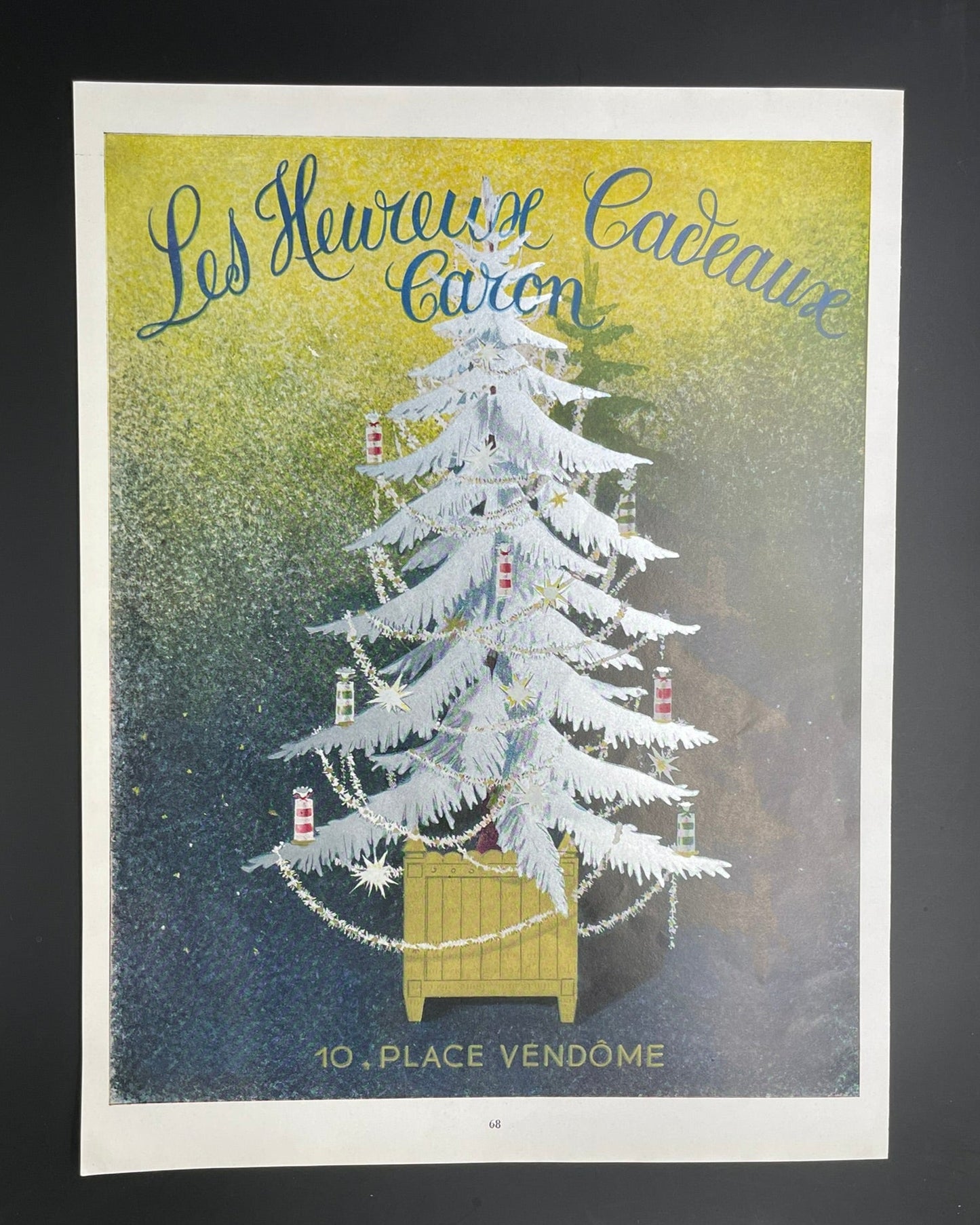 Publicité - Parfum - Caron - Les Heureux Cadeaux -1953
