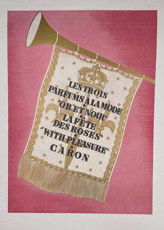 Publicité - Parfum - Caron - Trompette