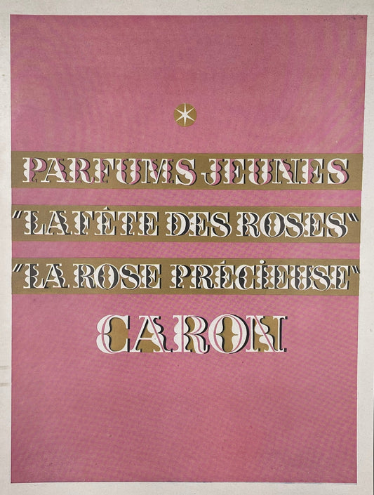 Publicité - Parfum - Caron - Texte - 1949
