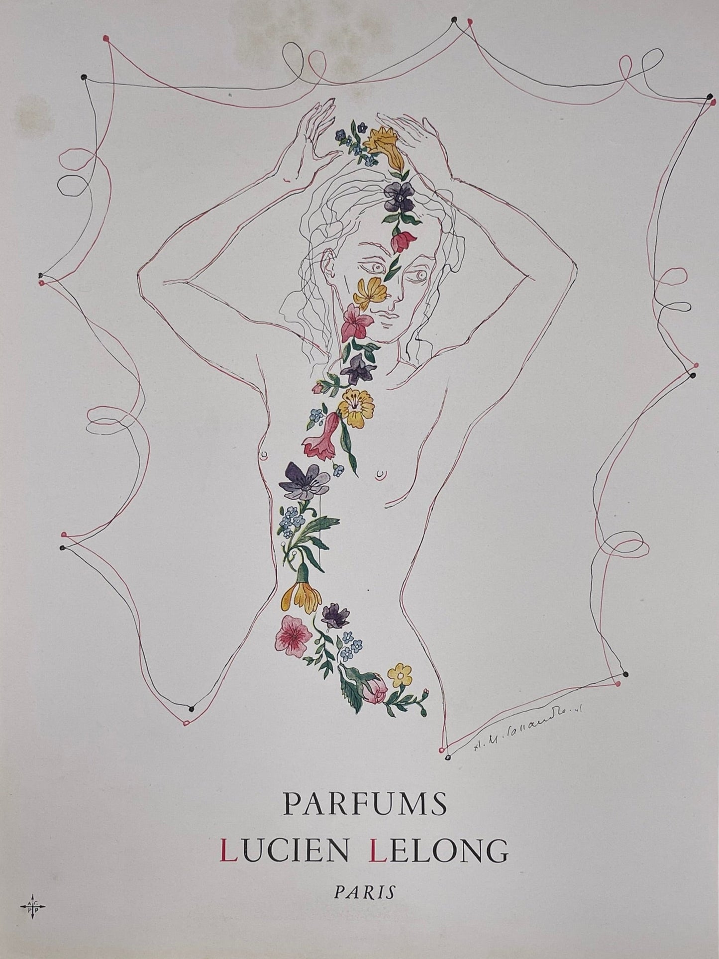 Publicité - Parfum - Lucien Lelong - 1946