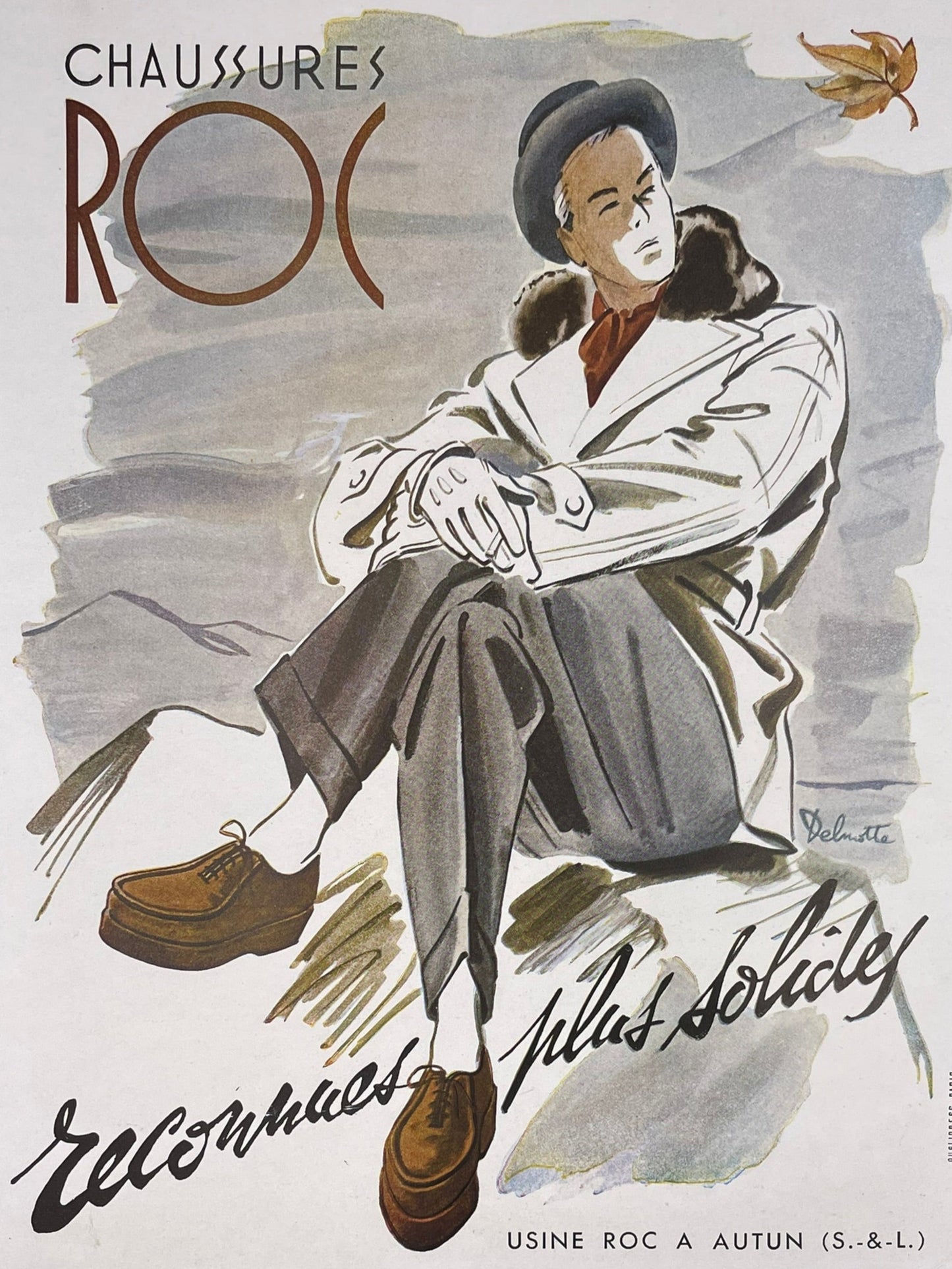 Publicité - Mode - Roc - 1946