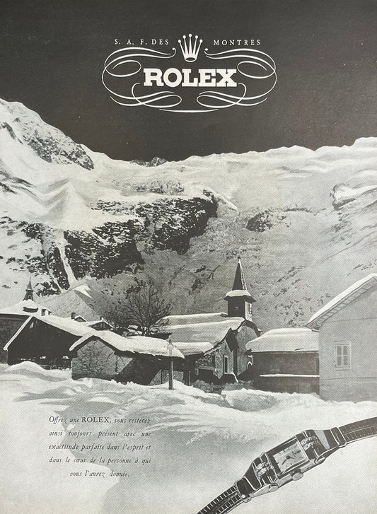 Publicité - Montre - Rolex - 1947