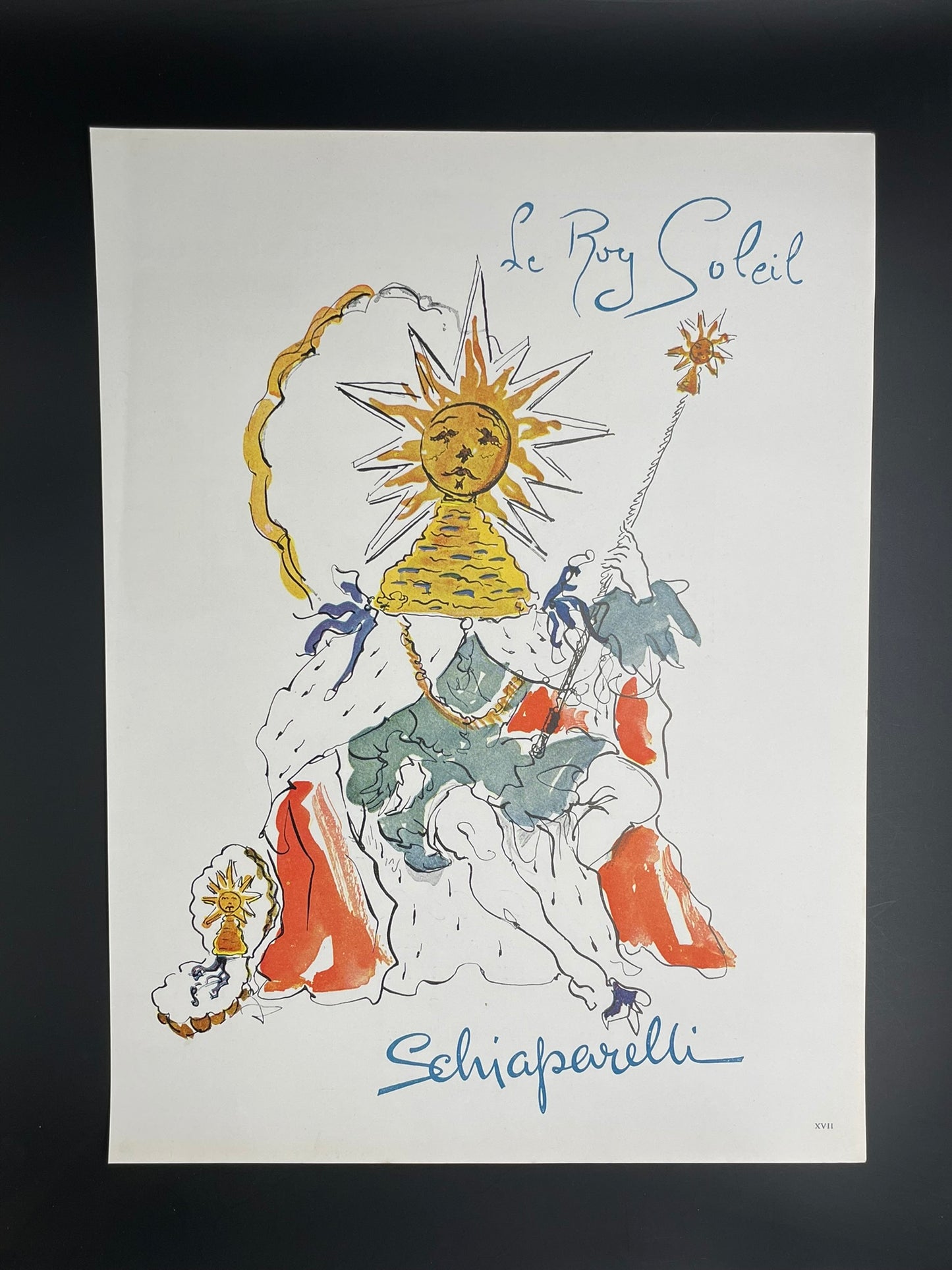 Publicité - Parfum - Schiaparelli - Le Roi Soleil - 1946