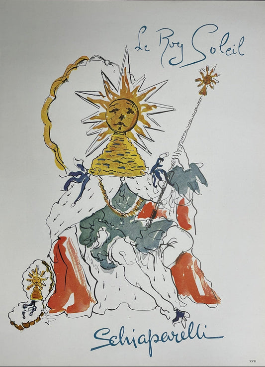 Publicité - Parfum - Schiaparelli - Le Roi Soleil - 1946