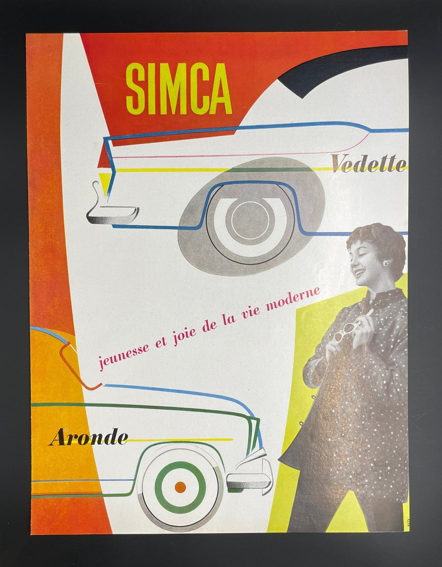 Publicité - Automobile - Simca Aronde - 1956