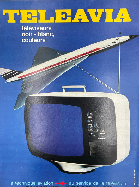 Publicité - Arts ménagers - Téléavia - 1969
