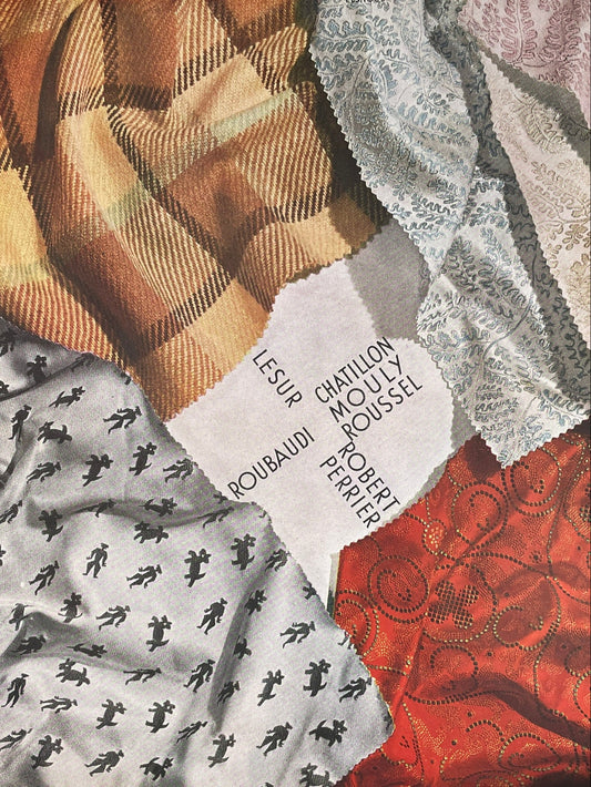 Publicité - Mode - Tissus - 1946