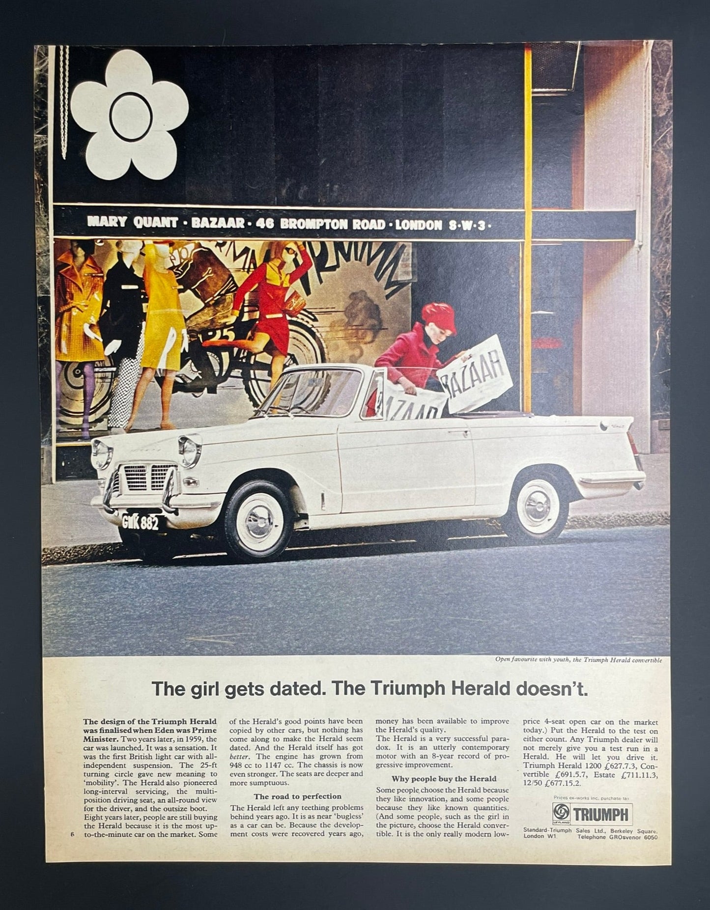 Publicité - Automobile - Triumph - Herald - GB - 1967