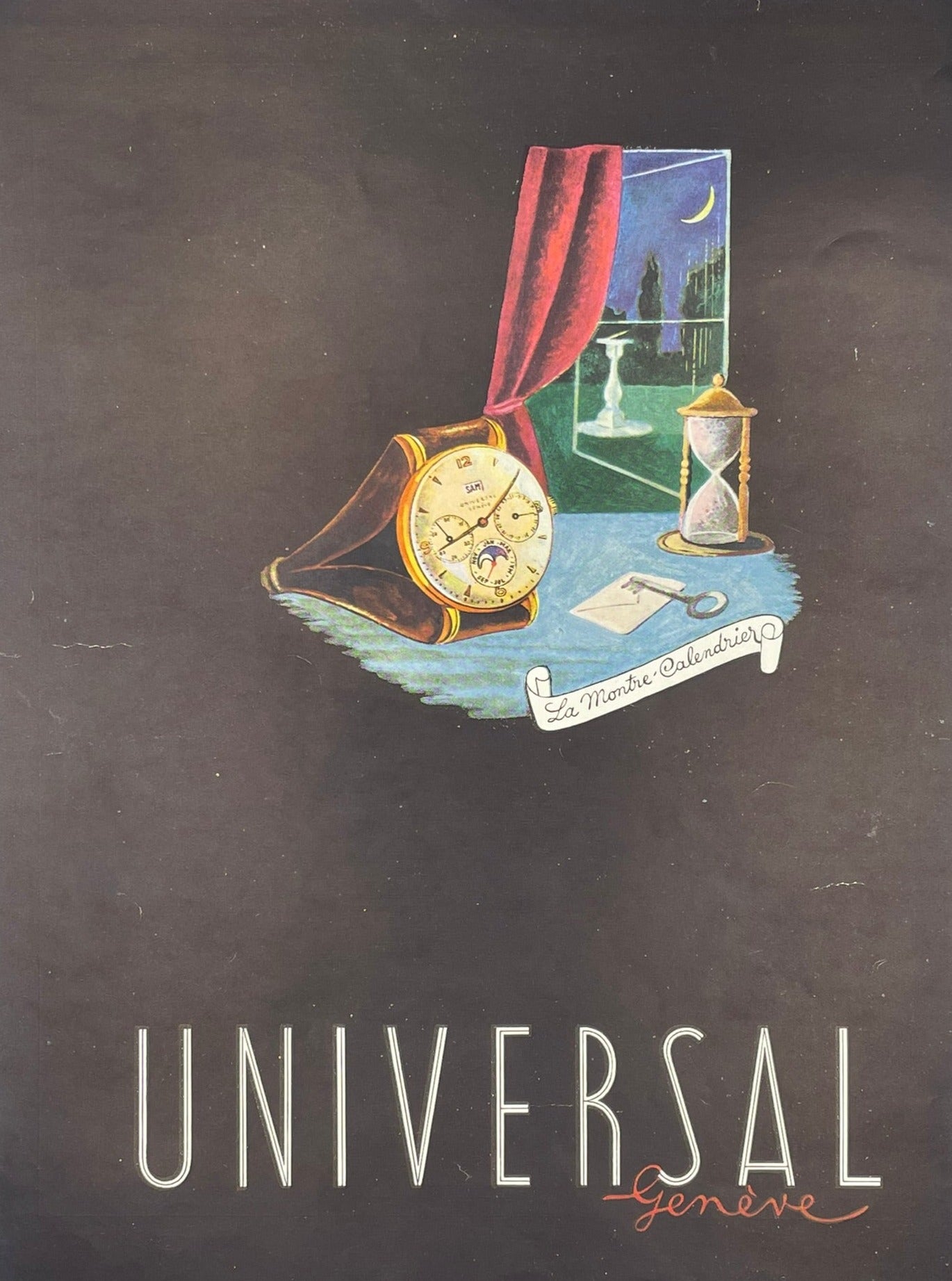Publicité - Montre - Universal Genève - 1945