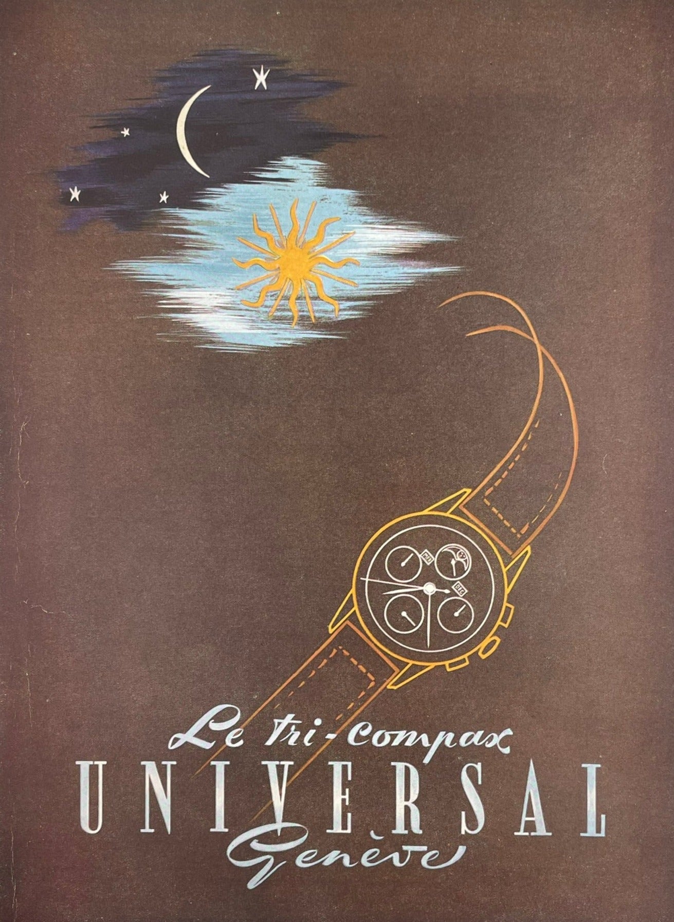 Publicité - Montre - Universal Genève - 1947