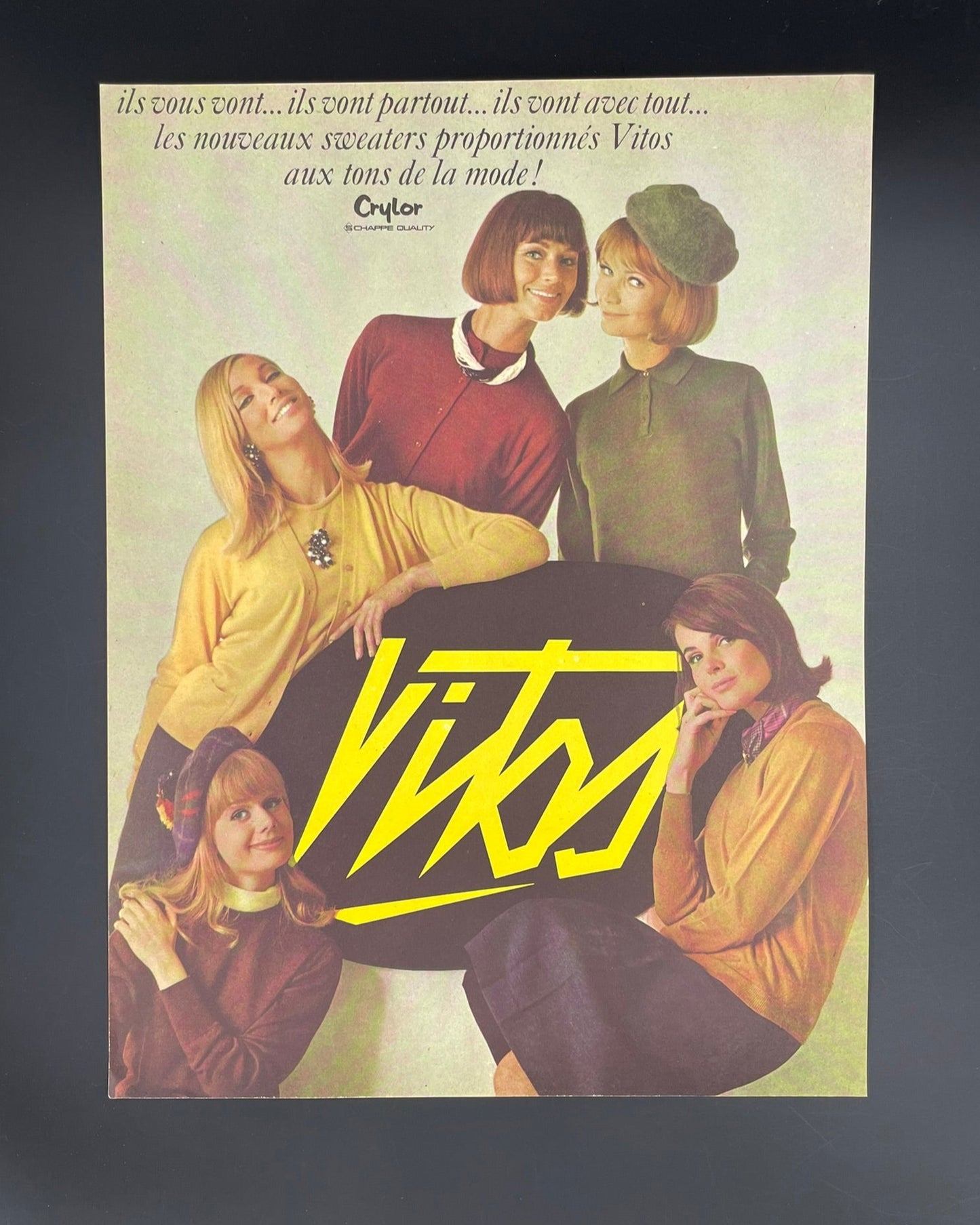Publicité - Mode - Vitos - 1964