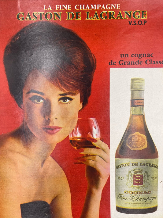 Publicité - Alcool - Gaston de Lagrange - 1962