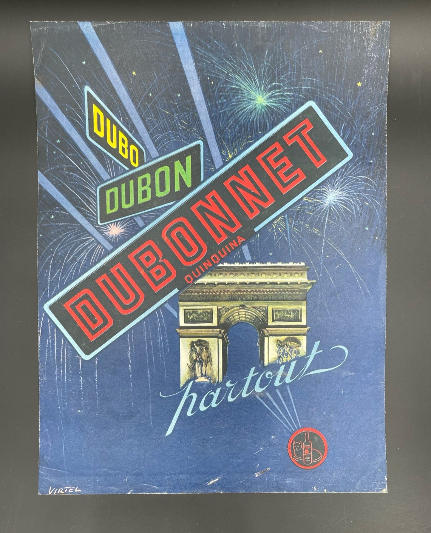 Publicité - Alcool - Dubonnet - Paris - 1953