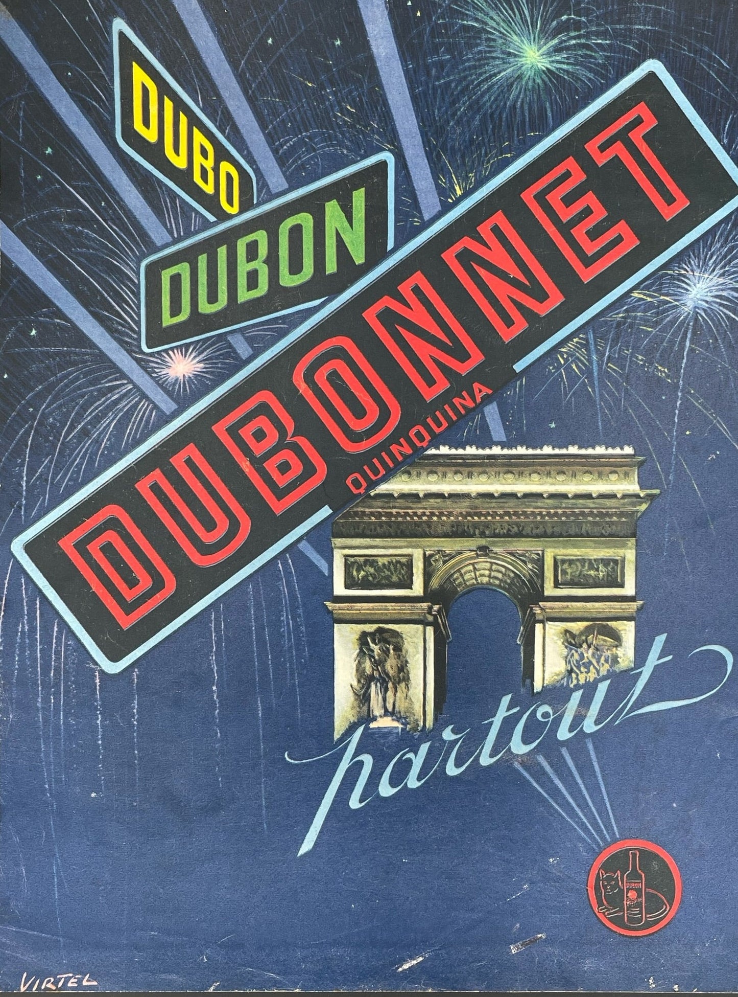 Publicité - Alcool - Dubonnet - Paris - 1953