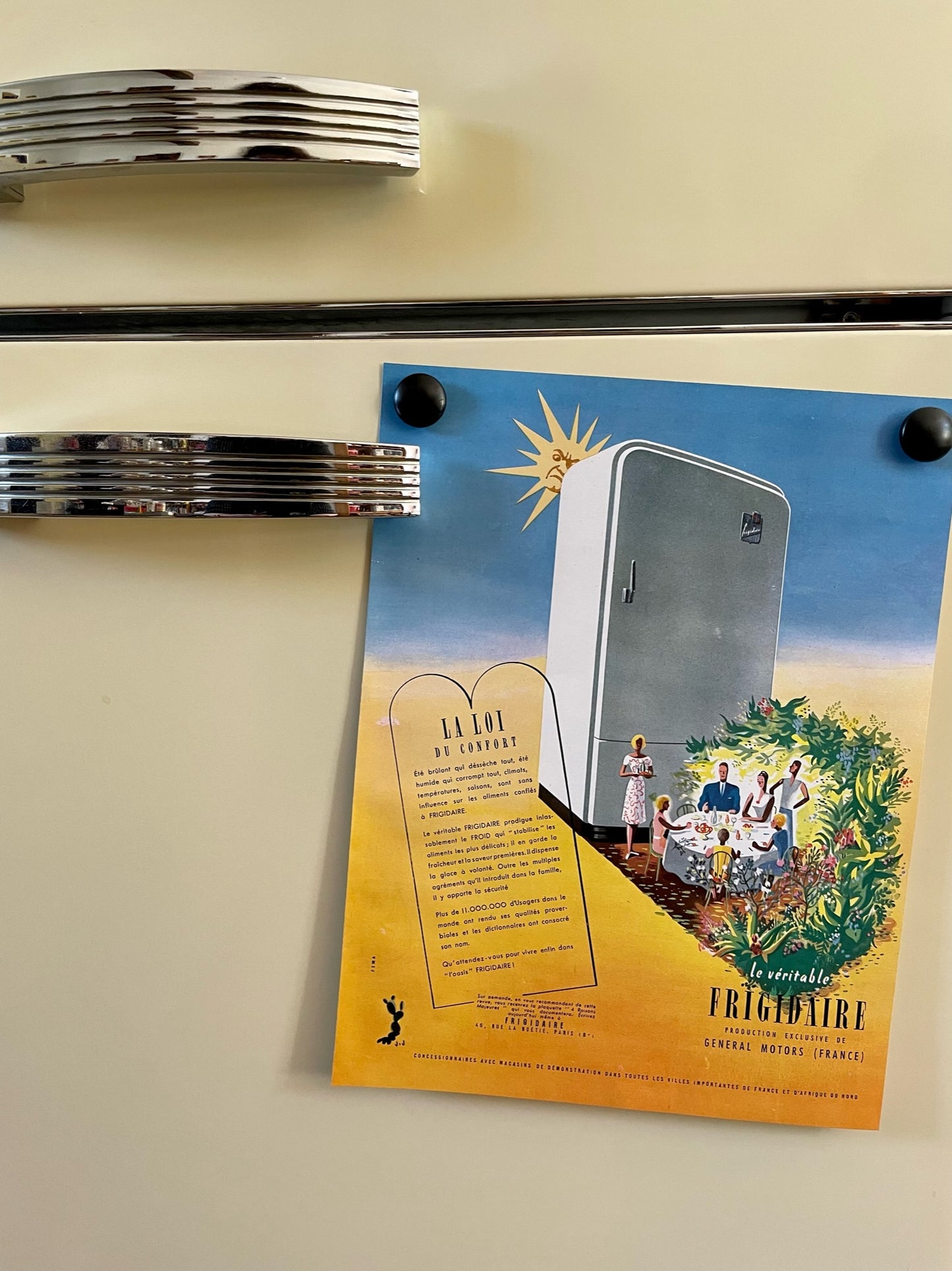Publicité - Arts Ménagers - Frigidaire - 1950