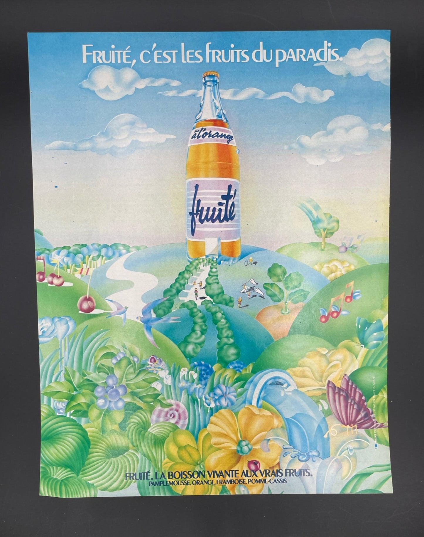 Publicité - Boisson - Fruité - Gauthier - 1972