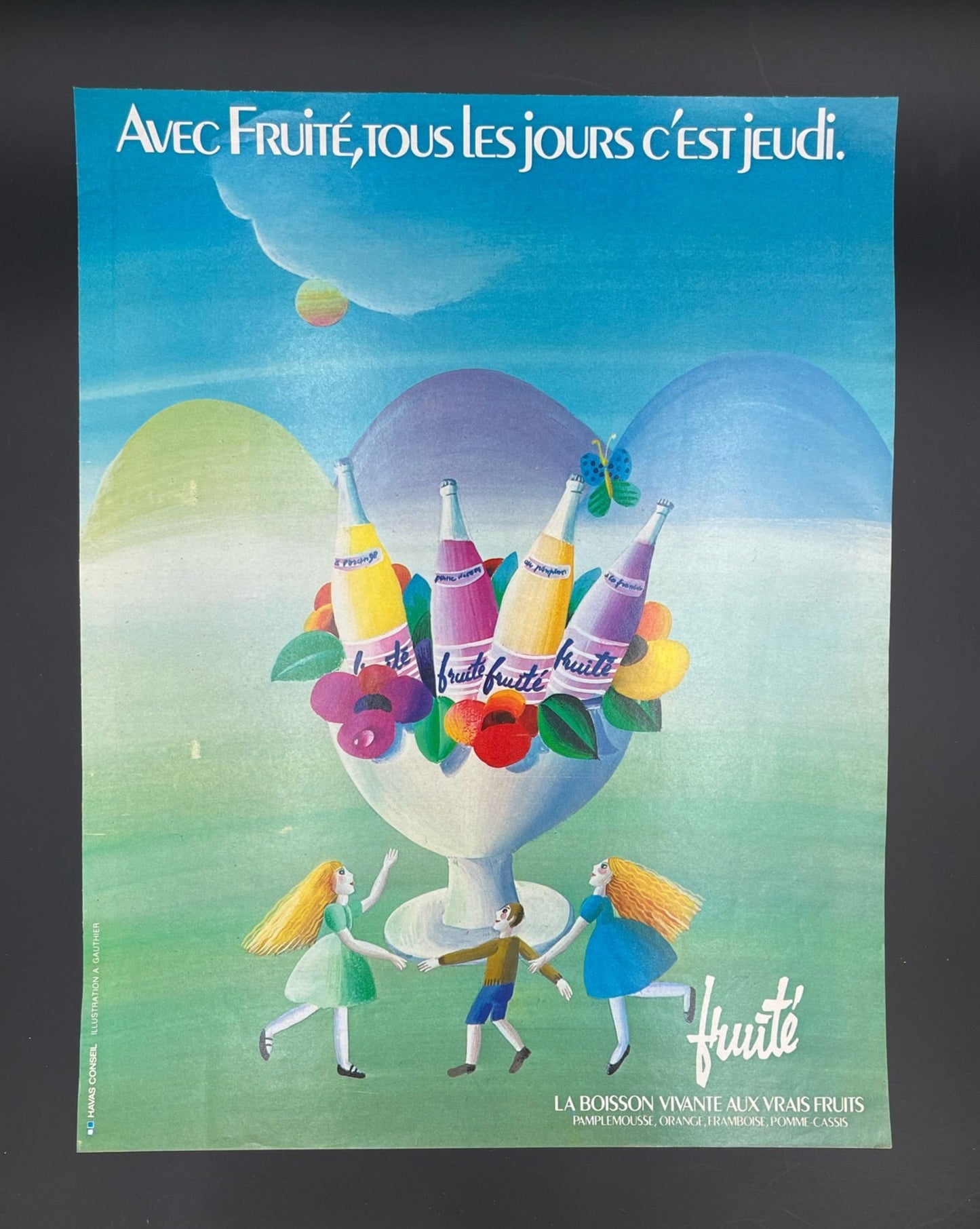 Publicité - Boisson - Fruité - ronde - Gauthier -1942